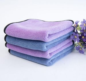 Polyester Thick Car Cleaning Auto Care Detailing Polishing Microfiber Fiber Washing Super Absorbent Car Towel Cloths 30X30CM4394239 on Sale