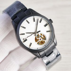 MENS Titta på Automatiska mekaniska klockor 41mm Business armbandsur Sapphire Montre de Luxe