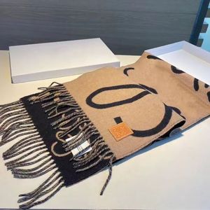 Loewew Scarf дизайнер высококачественный роскошный теплый зимний дизайнерский дизайнерский шарф