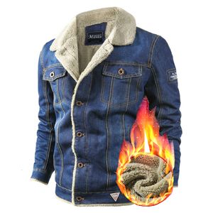 Männer Jacken Volgins Marke Denim Herren Herbst Winter Military Jeans Männer Dicke Warme Bomber Armee Mäntel 221124