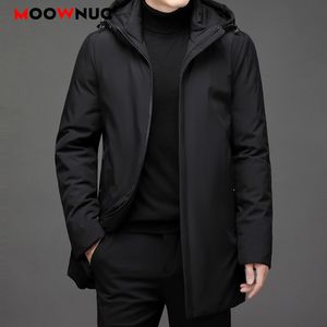 Mens Down Parkas Winter Fashion Overcoat Keep Warm Male Windbreaker Casual Jacket Thick Classic Windproof Business Hombre 221129