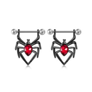 Wholesale Surgical Steel Spider Nipple Ring Body CZ Gem Nipple Shield Piercing Jewelry For Men and Women