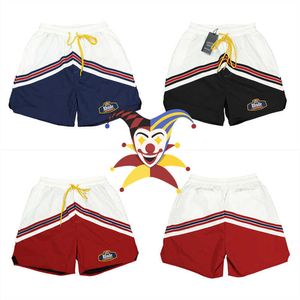 Men's Shorts Badge Embroidery Shorts Men Women 1 1 Best Quality Striped Patch Breeches T221129 T221129