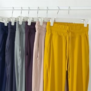 LL Yoga Wear Damen-Jogginghose, bereit zum Seilziehen, dehnbar, hohe Taille, Trainings-Trägerhose, Lululemen, Kleid, Rock