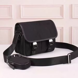 Luxury Brand Designer Bag Canvas Cross Body Men Messenger Messenger Body Cross Cross Body Satchel Satchel à prova d'água Bolsa de ombro de pára -quedar