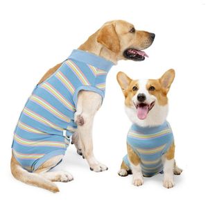 Tuta da recupero per abbigliamento per cani, dopo per cani maschi/femmine, camicia per animali domestici, protezione per ferite addominali