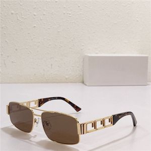 Wholesale New fashion design sunglasses 4966 square metal frame simple and popular style versatile outdoor uv400 protection glasses