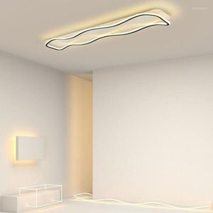 Taklampor Minimalistiska LED -ljuskronor Aisle Corridor Balkony Lampor Inomhus Enkel modern kreativ ing￥ngsgarder