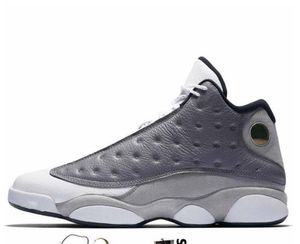 Con Box Jumpman 13 Uomo Donna 13s Scarpe da basket Atmosphere Scarpe da ginnastica grigie Sneakers sportive Taglia 6 6.5 7 7.5 8 8.5 9 9.5 10 10.5 11 11.5 12 12.5 13 13.5