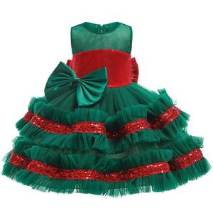Девушка платья детская повседневная одежда Детская рождественская юбка для девочек Хэллоуин Пончо принцесса E22525