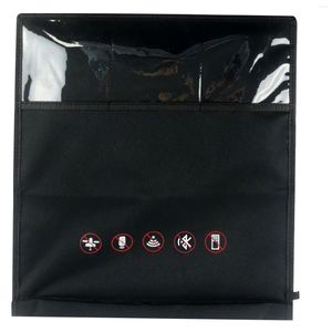 Aufbewahrungstaschen RFID-Tasche Anti-Strahlungsabschirmung Beutel Brieftasche Fall für Handy-Autoschlüssel und Datenschutz