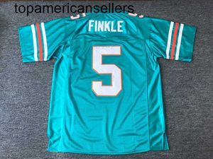 Ray Finkle #5 Ace Ventura Pet Detective Movie Men Football Jersey Stitched Teal Retro S-3XL