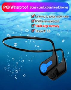 Afferido Bluetooth K3 rapido K3 Bluetooth Player IP68 Affermanti wireless impermeabile da 16 GB Swimming Sport Hifi Stopaker per 5742291