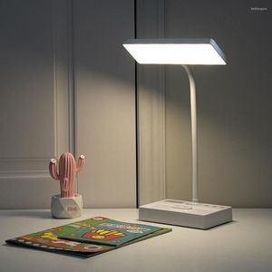 Bordslampor dimning liten skrivbordslampa sovsal avläsning sömn ledning touch multifunktionell enskild person som lär oss USB lång uthållighet