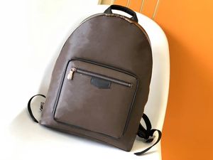 6A1-High quality OUTDOOR Backpack Leather Monograms Eclipse Canvas Vintage Laptop Backpacks With Zipper Buckle Luxurys Black Blue 3002