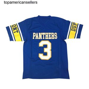 Custom Randy Moss High School Football Jersey Men's All Stitched Mesh Any Name Blue