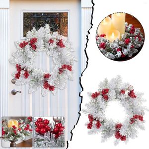 Dekoracyjne kwiaty drzwi do dekoracji ściennej girland okna wieniec wiszący przednie przyjęcie weselne weranda dekoracje na świeżym powietrzu