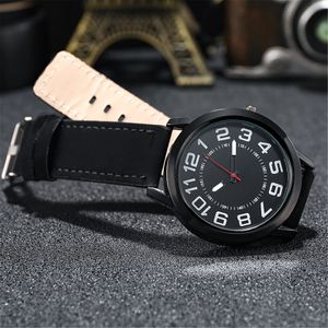 HBP Luxury Mens Watches Design Quartz Wristwatches Fashion Leather Strap Business Men armbandsur Montres de Luxe