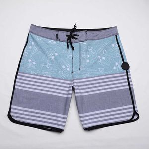 Men's Shorts New Summer Fashion Brand Men's Beach Trunks Casual Waterproof Quick-Drying Swim Shorts Printed Stripes Diving Surfboard Trunks T221129 T221129