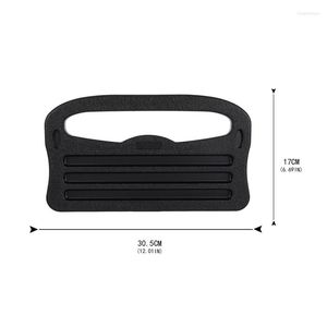 Steering Wheel Covers Tray Table 17 1.4cm Desk Eating For Writing Fast Food Black Mini Car Long Trip Taxi Driver
