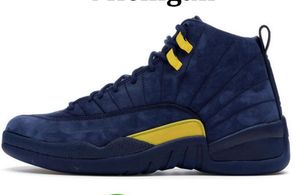 Mit Box Jumpman 12 Herren Basketballschuhe 12s Herren Michigan Trainer Sport Sneakers Größe 6 6,5 7 7,5 8 8,5 9 9,5 10 10,5 11 11,5 12 12,5 13 13,5