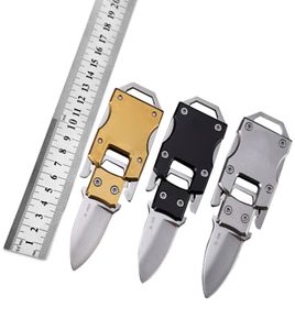 DHL PROMOTEN Складное карманное нож мини -портативный из нержавеющей стали нож для кемпинга EDC Key Chain Нож дешевые подарочные ножи 4481052