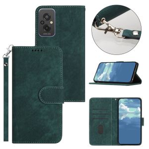 Telefon Fällen Für Samsung A14 A13 A33 A53 A73 A23E A32 A22 A12 A52 A04s 4G 5G Brieftasche PU Streifen Leder TPU Fall Lanyard