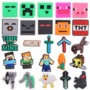 Christmas Decorations 25PCS PVC Game Fridge Magnetic Sticker Time To Mine Boy Refrigerator Magnets Home Decoration Kitchen Souvenir Gifts 221129