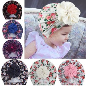 Piękny ręcznie złożony kwiat kapelusz dziecięcy vintage nadruk mody mody ciepłe dzieci maska dla dzieci akcesoria fotograficzne rekwizyty