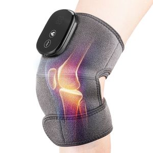Leg Massagers Electric Heating Vibration Knee Massage Shoulder Brace Support Belt Therapy Arthritis Joint Injury Pain Relief Rehabilitation 221128