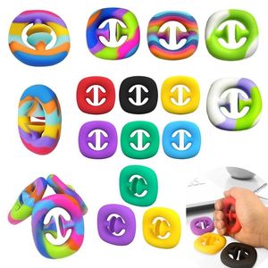 Decompression Toy Suction Cup Grip Ball Anti Stress Finger Hand Reliever Fidget Funny s for Adults 18 Popis Antistress Popper 221129