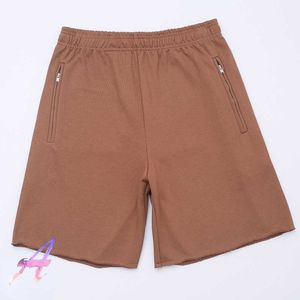 Shorts masculino multicolorido TEMPORADA 6 com bolso reto e zíper Shorts casuais T221129