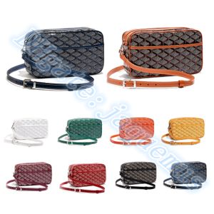 2023 nowe luksusy projektanci moda torba na aparat torby na ramię crossbody sling pochette pasek prawdziwej skóry mężczyźni dużego ciężaru karty monety hangbag torebka zamek podróżny