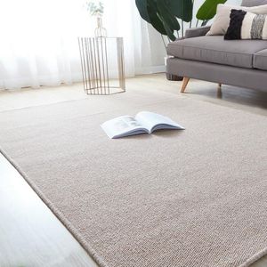 Carpets Wool Carpet Living Room Bedroom Nordic Full-Piece Solid Color Japanese Table Bedside Large Area Customization