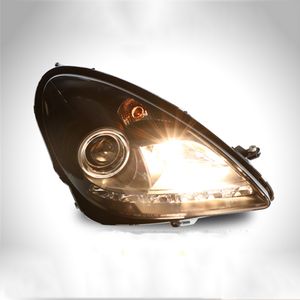 Автомобильная фара в сборе для Benz R170 Светодиодные фар. Head Lights SLK200 SLK320 DRL Дневные ходовые огни Сигнал поворота