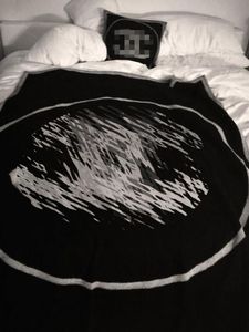 Home Textiel vliegtuig geweven wollen deken breien ontwerper deken bankdeken deken dekking c letters sjaal naar huis gooi dekens