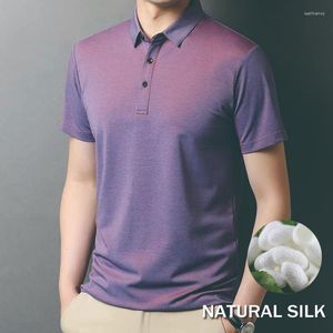 Ternos masculinos SG Katoen Korte Mouw Camisa Polo Mannen Zomer Casual Slim Fit Kraag T shirt Heren Tech Golf Business