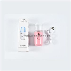 Nyhetsbelysning 30 ml nano mist sprayer b￤rbar handh￥llen sommarfuktande ansikts￥ngare luftfuktare sk￶nhet hudv￥rd 5 f￤rger sl￤pp dhrvm