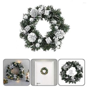 Decorative Flowers Artificial Wreath Fire-resistant High Quality Easy To Use LED Prelit Berries