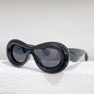 Sonnenbrille für Männer und Frauen 40099 Funny Hip Hop European und amerikanischer Anti-Ultraviolett-Vollrahmen-Brille mit Box