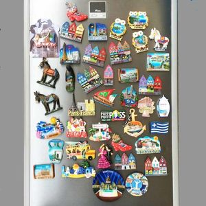 Decorações de Natal Babelem Chipre Grécia Atenas Creta Albânia Cruze France Paris Bruges Bélgica Espanha Cadiz Dominica Fridge Magnet Souvenir 221129