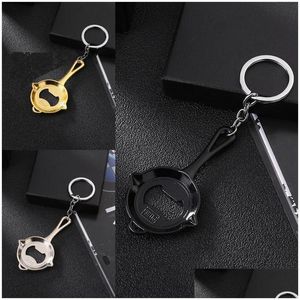 Openers Beer Bottle Openers Electronic Sports Games Style Pot Modeling Key Ring Pure Black Bottles Opener Selling 1 7Cr L1 Drop Deli Dhcqa