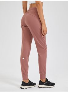 Yoga indossare pantaloni da jogging da donna pronti a tirare i pantaloni cinghia di allenamento ad alta vita elastico corda