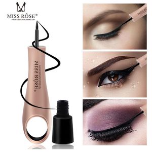 Miss Rose Eyestudio Master Eyeliner per tutto il giorno Eyeliner liquido impermeabile nero non facile da sfumare