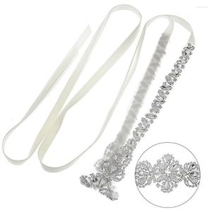 Belts JLZXSY Wedding Dress Waist Belt Accessories Crystal Sash Fashion Elegant Rhinestone Bridal Girdle