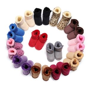 2022 New Newborn Boys Girls Warm Snow Boots Designer Boots Winter Baby Shoes Toddler Infant First Walkers