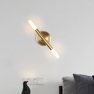 Стеновая лампа Loft Luminaire Light Light Glass Ball Comment Living Cabecero De Cama