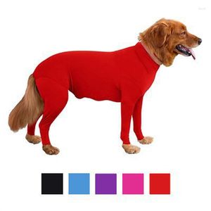 Собачья одежда для домашних животных для средних собак большая эластичная одежда, всеобъемлющие коленные колодки продукты