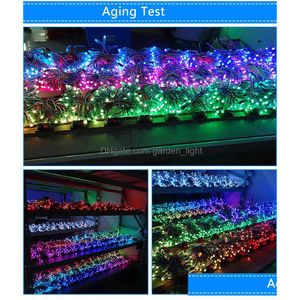 Led Modules 12Mm Square Led Pixel Light Fl Color Rgb Mode With Ic Ws2811 Ucs1903 Sm16703 Dc5V Dc12V For Advertisement Drop Delivery Dhtcg