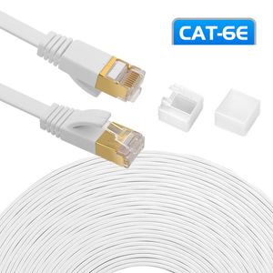 Cat Ethernet Cable Cat6 Cables Flat Internet Network RJ45 LAN Patch Cords